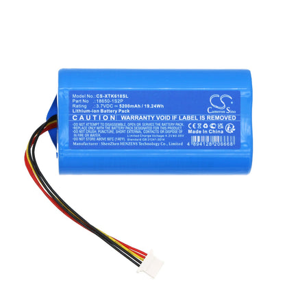 Replacement Battery for XTOOL  InPlus IK618 Automotive Key Pr – Diagnostic Scanner – 5200mAh / 19.24Wh / 3.7V