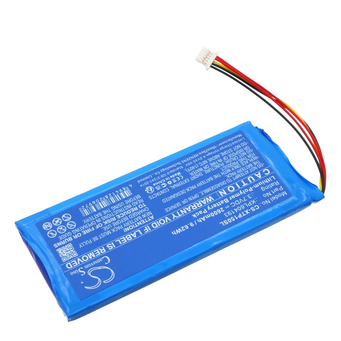 Replacement Battery for XTOOL  A30 PRO Diagnostic Scan Too – Diagnostic Scanner – 2600mAh / 9.62Wh / 3.7V