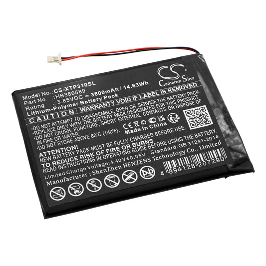 Replacement Battery for XTOOL  AutoProPAD LITE – Diagnostic Scanner – 3800mAh / 14.63Wh / 3.85V