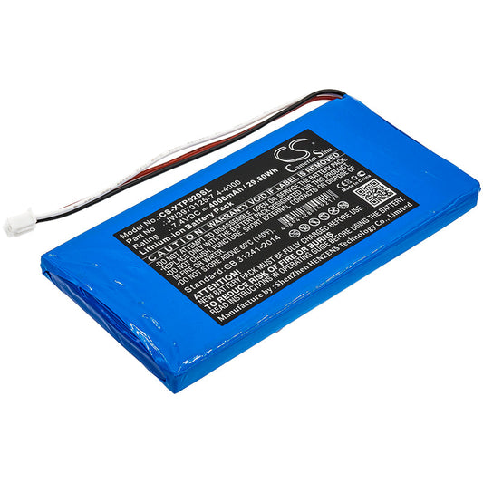 Replacement Battery for XTOOL  P52 – Diagnostic Scanner – 4000mAh / 29.60Wh / 7.4V