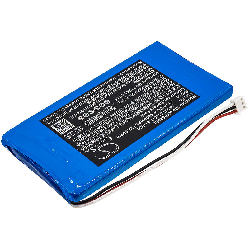 Replacement Battery for XTOOL  P52 – Diagnostic Scanner – 4000mAh / 29.60Wh / 7.4V