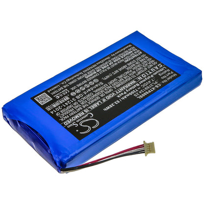 Replacement Battery for XTOOL  EZ500 – Diagnostic Scanner – 7200mAh / 53.28Wh / 7.4V