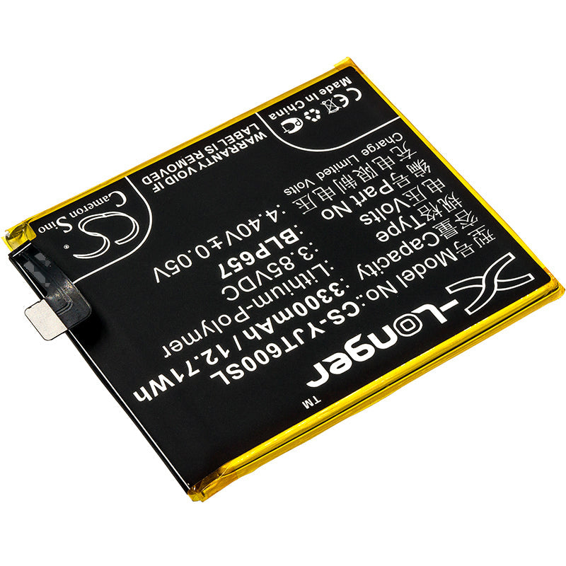 Replacement Battery for OnePlus  6 – Mobile, SmartPhone – 3300mAh / 12.71Wh / 3.85V