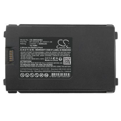 Replacement Battery for Zebra  TC21 – Barcode Scanner – 5200mAh / 19.76Wh / 3.8V