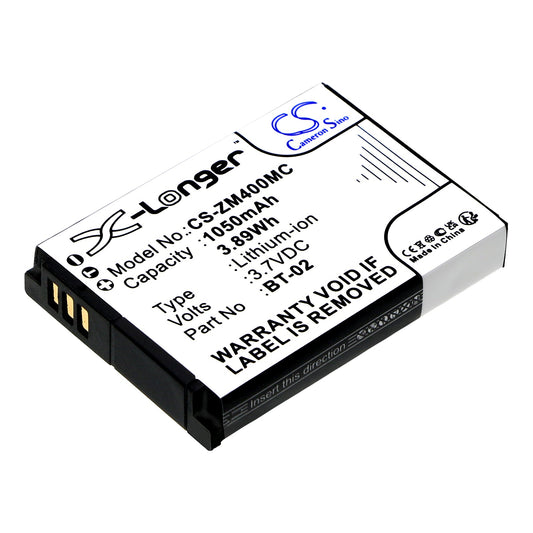 Replacement Battery for ZOOM  247-9036 – Camera – 1050mAh / 3.89Wh / 3.7V