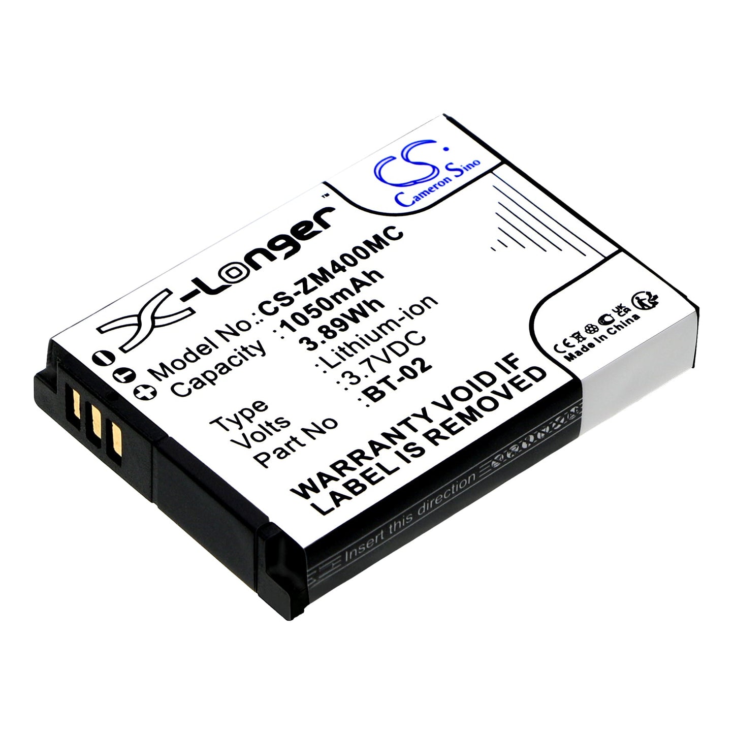 Replacement Battery for SeaLife  DC2000 – Camera – 1050mAh / 3.89Wh / 3.7V