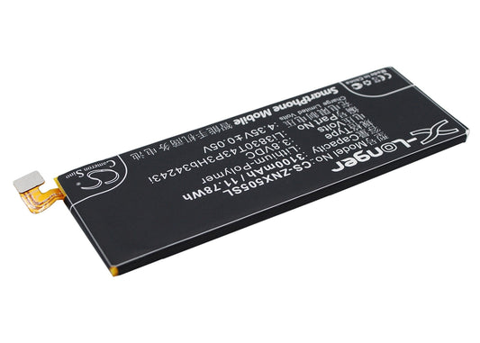 Replacement Battery for ZTE  Nubia Z7 Max – Mobile, SmartPhone – 3100mAh / 11.78Wh / 3.8V