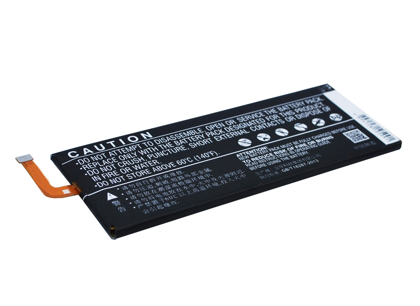 Replacement Battery for ZTE  Nubia Z9 – Mobile, SmartPhone – 2900mAh / 11.02Wh / 3.8V