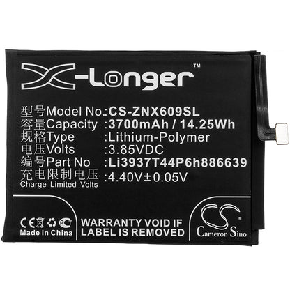 Replacement Battery for ZTE  Nubia Red Magic – Mobile, SmartPhone – 3700mAh / 14.25Wh / 3.85V