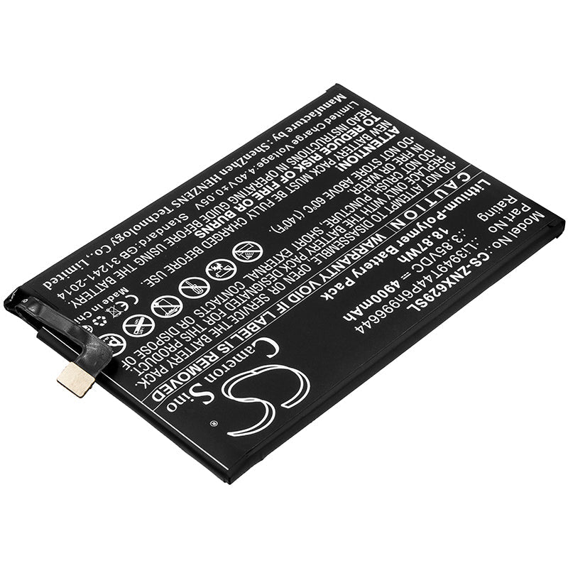 Replacement Battery for Nubia  NX629J – Mobile, SmartPhone – 4900mAh / 18.87Wh / 3.85V