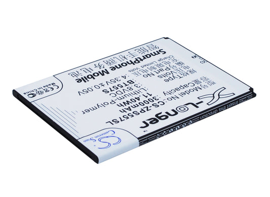 Replacement Battery for ZOPO  S5570 – Mobile, SmartPhone – 3000mAh / 11.40Wh / 3.8V