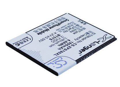Replacement Battery for ZOPO  6560 – Mobile, SmartPhone – 1800mAh / 6.66Wh / 3.7V