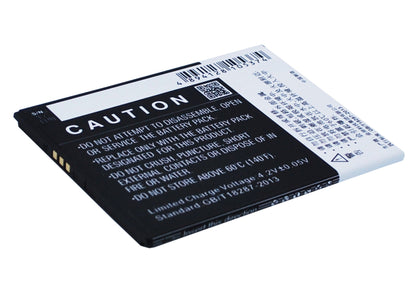 Replacement Battery for ZOPO  6560 – Mobile, SmartPhone – 1800mAh / 6.66Wh / 3.7V