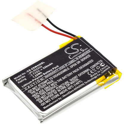 Replacement Battery for IZZO  A44040 – GPS, Navigator – 330mAh / 1.22Wh / 3.7V