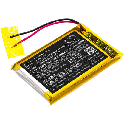 Replacement Battery for IZZO  Swami 6000 – GPS, Navigator – 1300mAh / 4.81Wh / 3.7V