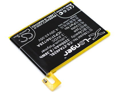 Replacement Battery for ZTE  Blade A310 – Mobile, SmartPhone – 2200mAh / 8.36Wh / 3.8V