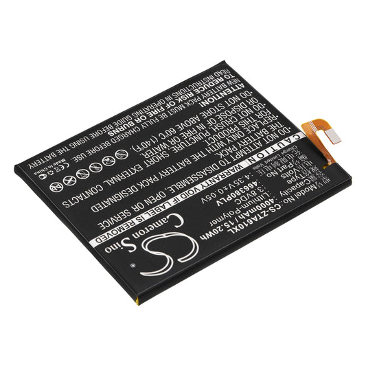 Replacement Battery for ZTE  BA610 – Mobile, SmartPhone – 4000mAh / 15.20Wh / 3.8V