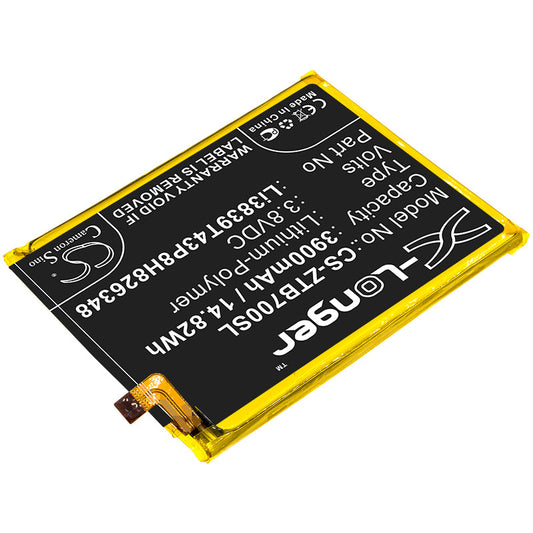 Replacement Battery for ZTE  A7010 – Mobile, SmartPhone – 3900mAh / 14.82Wh / 3.8V