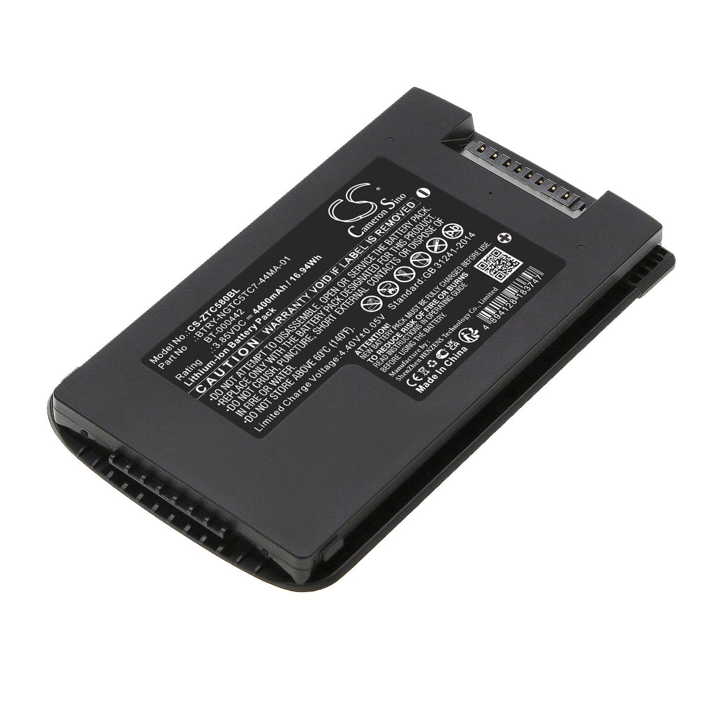 Replacement Battery for Zebra  TC53 – Barcode Scanner – 4400mAh / 16.94Wh / 3.85V