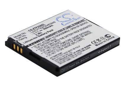 Replacement Battery for ZTE  A711 – Mobile, SmartPhone – 550mAh / 3.7V