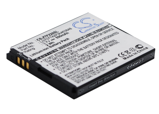 Replacement Battery for ZTE  A711 – Mobile, SmartPhone – 550mAh / 3.7V