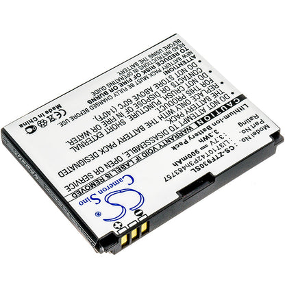 Replacement Battery for ZTE  Adamant F450 – Mobile, SmartPhone – 900mAh / 3.33Wh / 3.7V