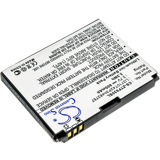 Replacement Battery for ZTE  Adamant F450 – Mobile, SmartPhone – 900mAh / 3.33Wh / 3.7V