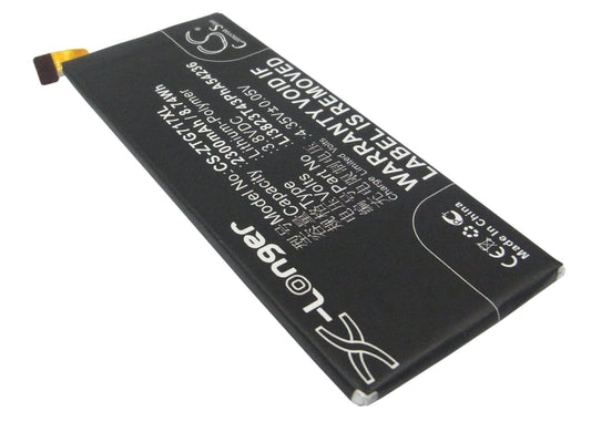 Replacement Battery for ZTE  A880 – Mobile, SmartPhone – 2300mAh / 8.74Wh / 3.8V