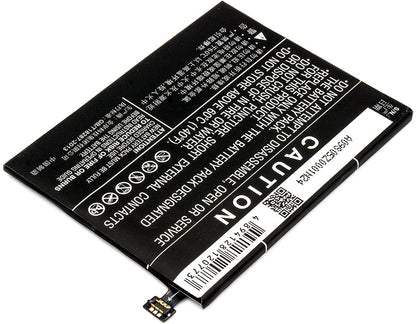 Replacement Battery for ZTE  Nubia M2 Lite – Mobile, SmartPhone – 3000mAh / 11.55Wh / 3.85V