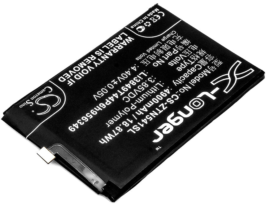 Replacement Battery for Nubia  N1 – Mobile, SmartPhone – 4900mAh / 18.87Wh / 3.85V