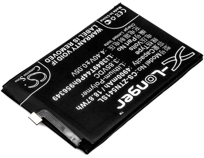 Replacement Battery for Nubia  N1 – Mobile, SmartPhone – 4900mAh / 18.87Wh / 3.85V