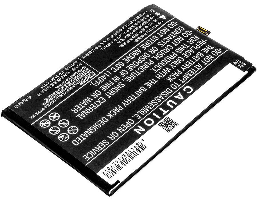 Replacement Battery for Nubia  N1 – Mobile, SmartPhone – 4900mAh / 18.87Wh / 3.85V