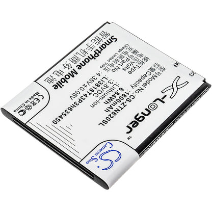 Replacement Battery for ZTE  Obsidian – Mobile, SmartPhone – 1800mAh / 6.84Wh / 3.8V