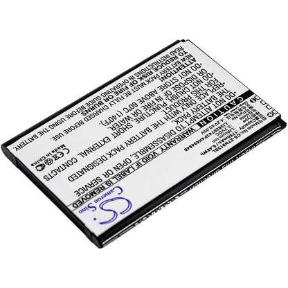Replacement Battery for ZTE  6098B – Mobile, SmartPhone – 1750mAh / 6.48Wh / 3.7V