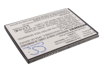 Replacement Battery for ZTE  Allstar – Mobile, SmartPhone – 1800mAh / 6.66Wh / 3.7V