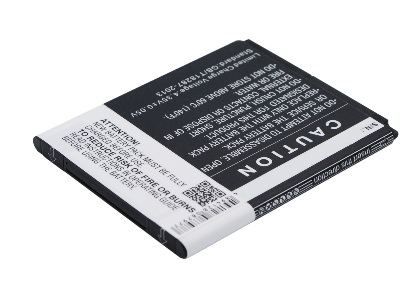 Replacement Battery for ZTE  Blade Q Mini – Mobile, SmartPhone – 1500mAh / 5.70Wh / 3.8V