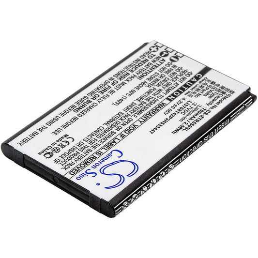 Replacement Battery for ZTE  R550 – Mobile, SmartPhone – 700mAh / 2.59Wh / 3.7V
