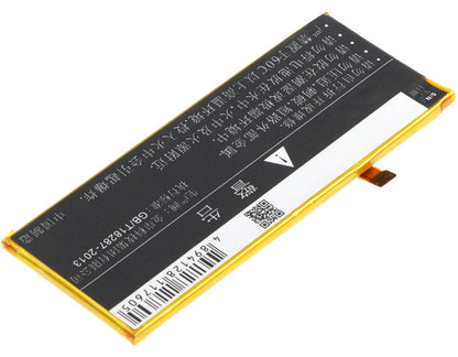 Replacement Battery for ZTE  Blade S7 – Mobile, SmartPhone – 2500mAh / 9.50Wh / 3.8V