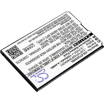 Replacement Battery for ZTE  AC33 – Mobile, SmartPhone – 1200mAh / 4.44Wh / 3.7V