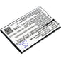 Replacement Battery for ZTE  AC33 – Mobile, SmartPhone – 1200mAh / 4.44Wh / 3.7V