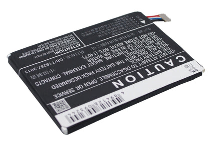 Replacement Battery for ZTE  Grand SII – Mobile, SmartPhone – 2500mAh / 9.50Wh / 3.8V