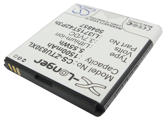 Replacement Battery for ZTE  Blade C2 – Mobile, SmartPhone – 1500mAh / 5.55Wh / 3.7V