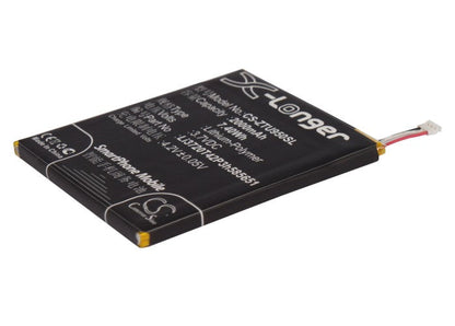 Replacement Battery for ZTE  Blade Super – Mobile, SmartPhone – 2000mAh / 7.40Wh / 3.7V