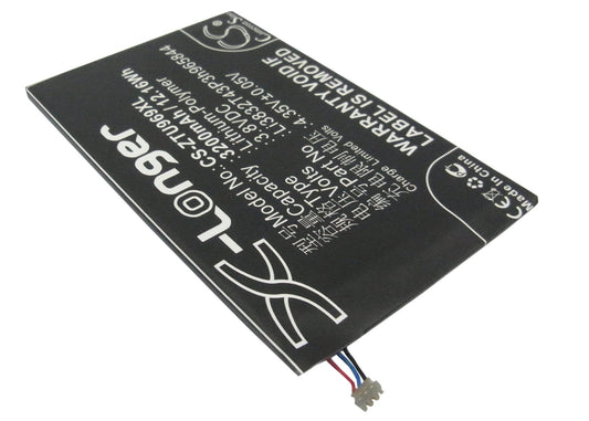 Replacement Battery for ZTE  Grand Memo – Mobile, SmartPhone – 3200mAh / 12.16Wh / 3.8V