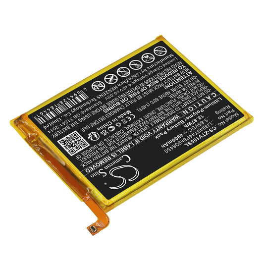Replacement Battery for ZTE  8010 – Mobile, SmartPhone – 4900mAh / 18.87Wh / 3.85V