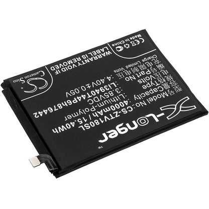 Replacement Battery for Nubia  NX612 – Mobile, SmartPhone – 4000mAh / 15.40Wh / 3.85V