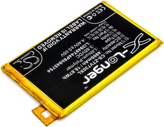 Replacement Battery for ZTE  Blade A2 Plus – Mobile, SmartPhone – 4900mAh / 18.87Wh / 3.85V
