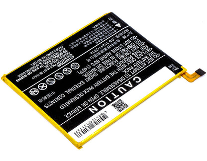 Replacement Battery for ZTE  Blade V8 – Mobile, SmartPhone – 2700mAh / 10.40Wh / 3.85V