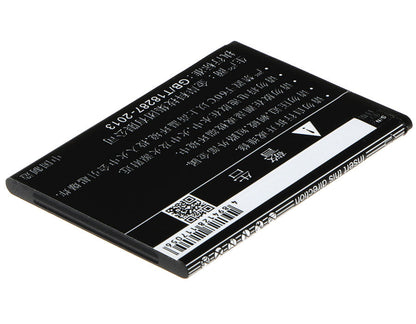 Replacement Battery for ZTE  Blade G Lux – Mobile, SmartPhone – 1850mAh / 7.03Wh / 3.8V