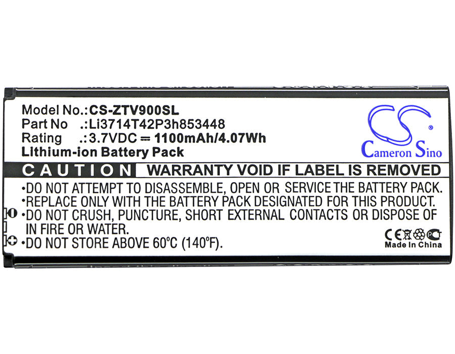 Replacement Battery for Medion  Life P4310 – Mobile, SmartPhone – 1100mAh / 4.07Wh / 3.7V